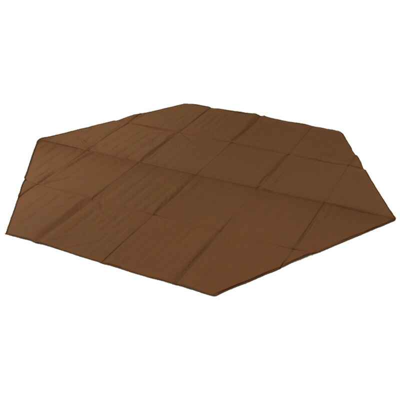 楽天市場】 DOD(ディーオーディー) ワンポールテント L用マット L BR