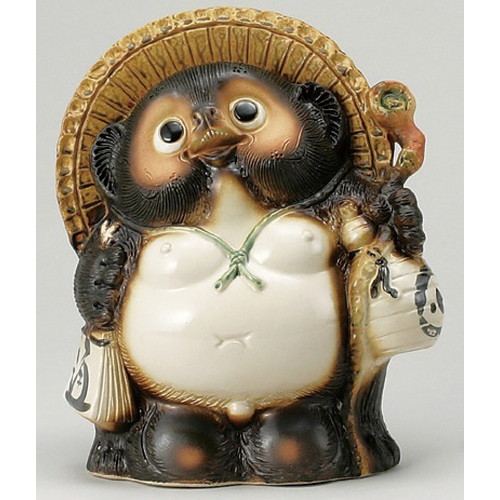 楽天市場】たぬき 木彫り 置物【匠の木彫り たぬき 】 狸 の 木彫り