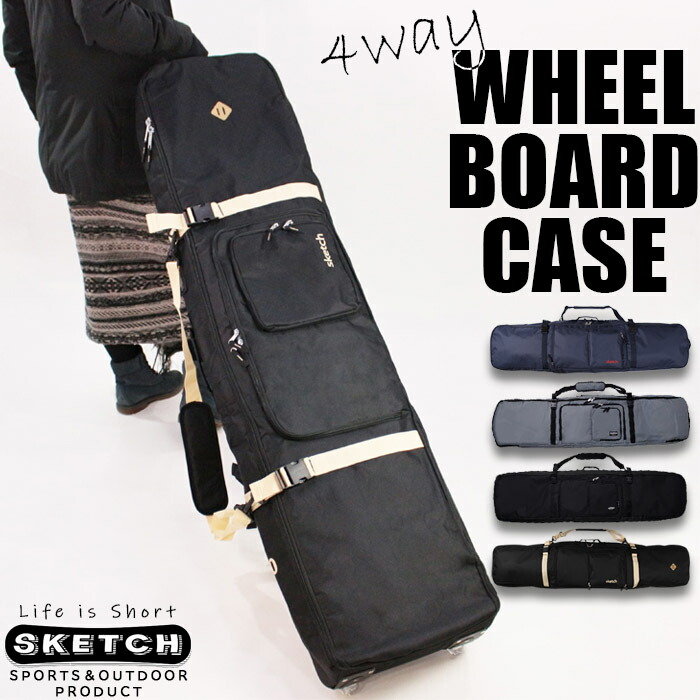 楽天市場】UNION WHEELED BOARD BAG - UNION 165cm ユニオン ボード