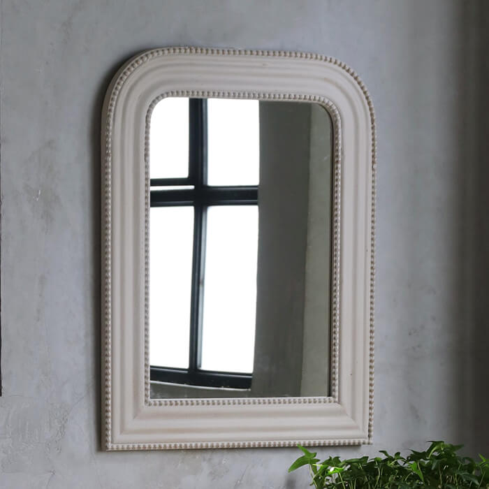 楽天市場】ミラーDecoシルバー// 鏡 壁掛け シルバー 銀 長方形