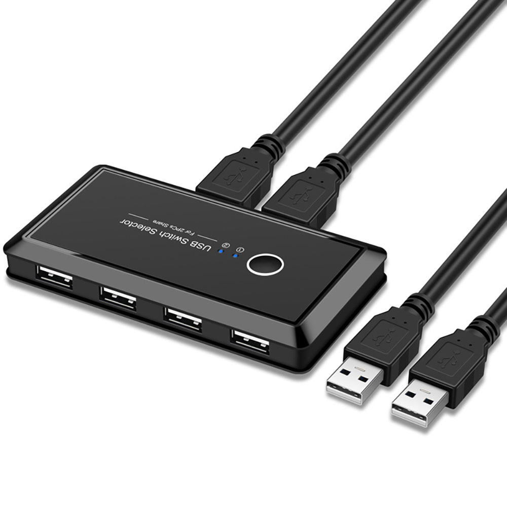 楽天市場】「ランキング受賞！」 USB 切り替え機 切替器 pc2台用 usb