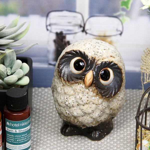 楽天市場】【今だけ限定15%OFFクーポン配布中】信楽焼 ふくろう 置物