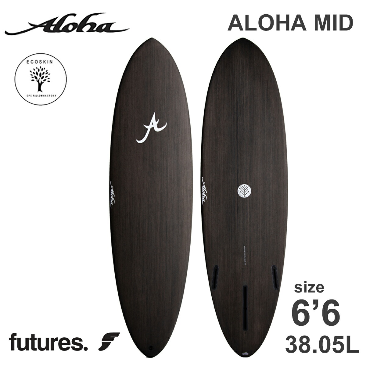 楽天市場】25 ALOHA SURFBOARDS アロハ サーフボード MID 7'6 EPS