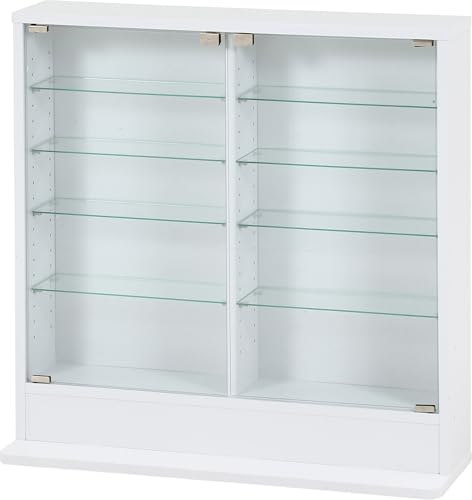 楽天市場】ガラスコレクションケース 2列5段 ディスプレイラック ロー