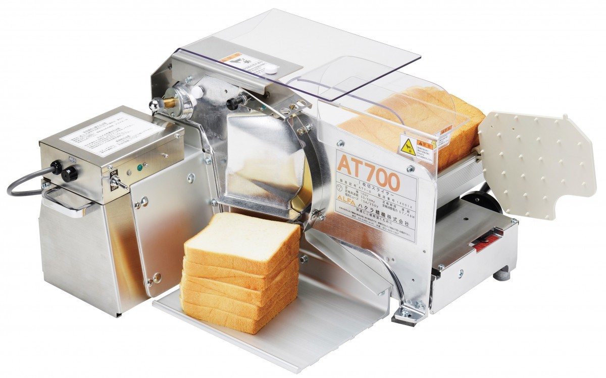 楽天市場】ハクラ精機 1枚切り手動式パンスライサー AT700Z アルファ70