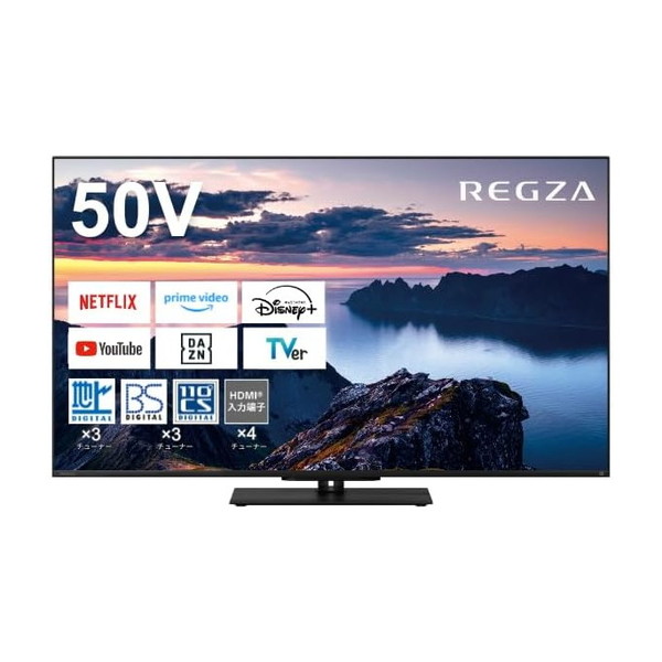 楽天市場】東芝 50V型 液晶テレビ 4K液晶レグザ Z670Nシリーズ 4K