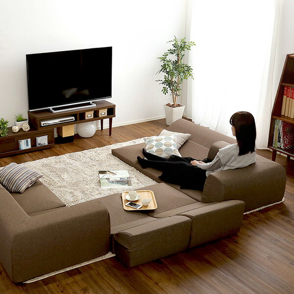 楽天市場】コーナーソファ コーナーソファー コの字 L字 6人 六人 5人