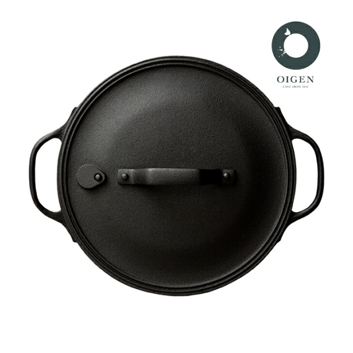 楽天市場】南部鉄器 クックトップ 丸深型 CT-5 小 盛栄堂 OIGEN 南部