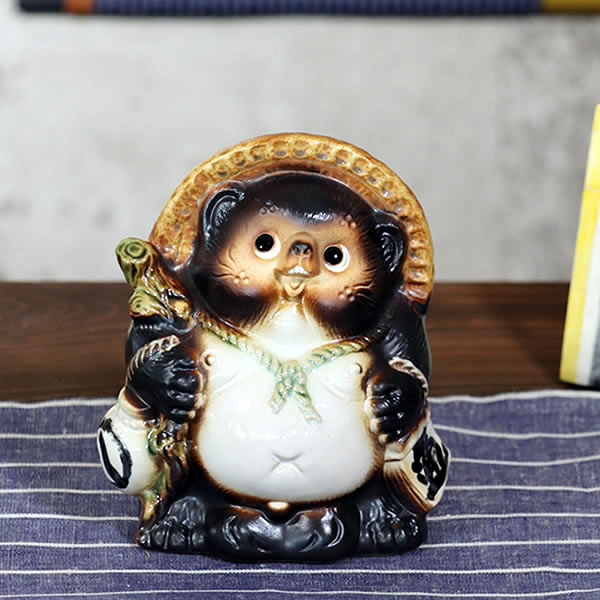 楽天市場】【38時間限定20%OFFクーポン配布中】信楽焼 たぬき 7号福狸