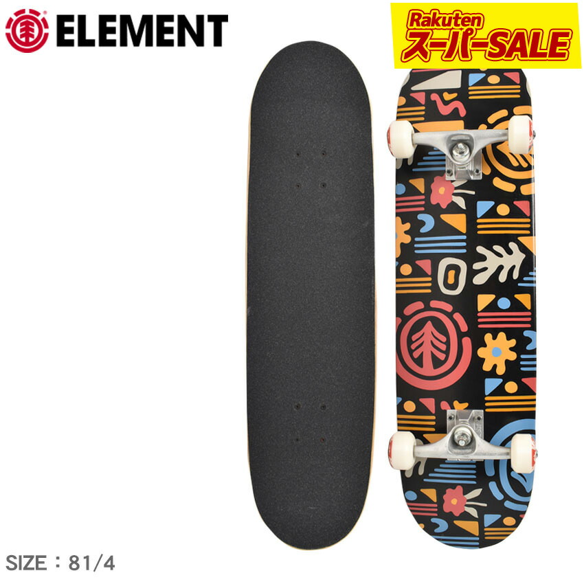 楽天市場】【ELEMENT】エレメント スケートボード TIMBER × ELEMENT