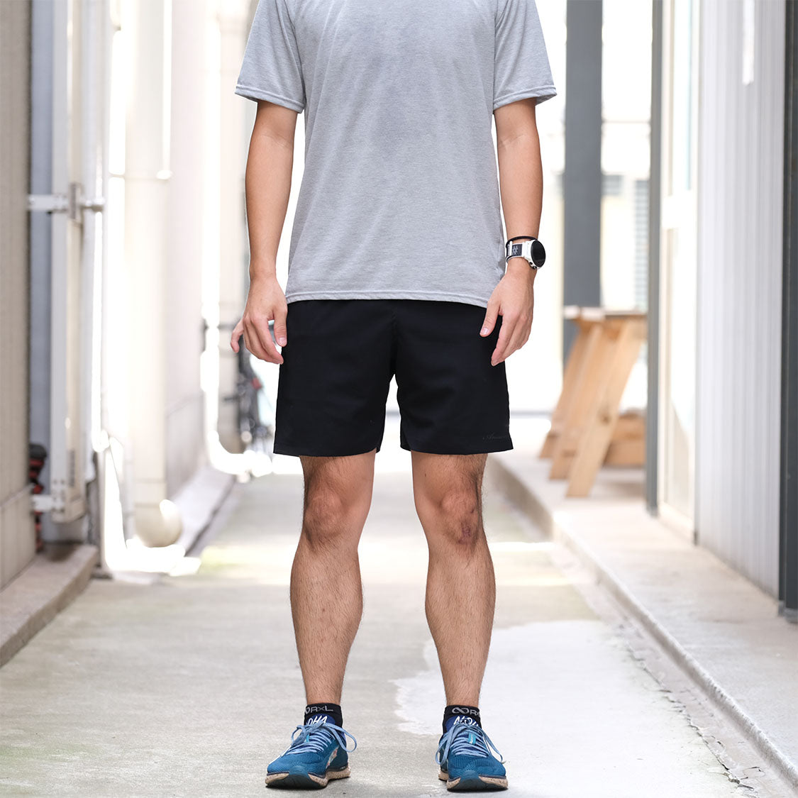 アンサーフォー / 4ポケットショーツ 02（ブラック） – Run boys! Run