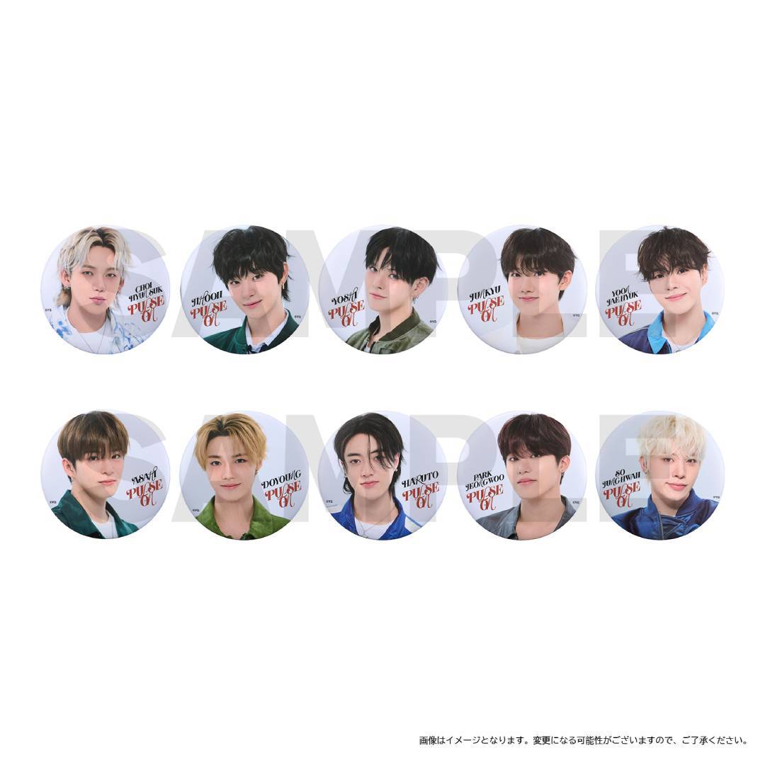 缶バッジ （PULSE ON 01/ランダム全10種） – YGEX OFFICIAL SHOP