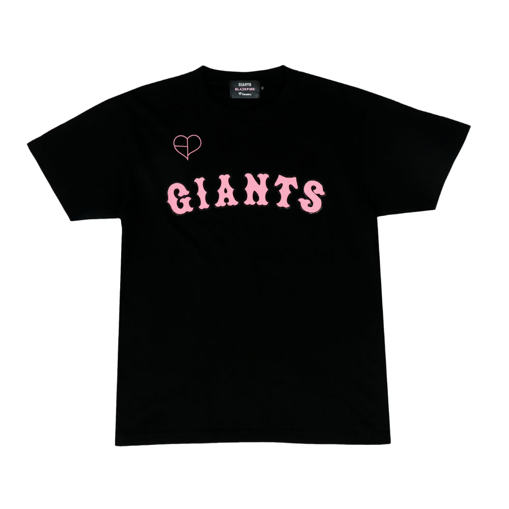読売ジャイアンツ×BLACKPINK Tシャツ ブラック – YGEX OFFICIAL SHOP