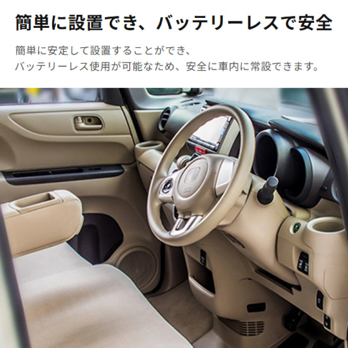 モバイルルーター +F FS040W 専用カー・セット 富士ソフト 新品