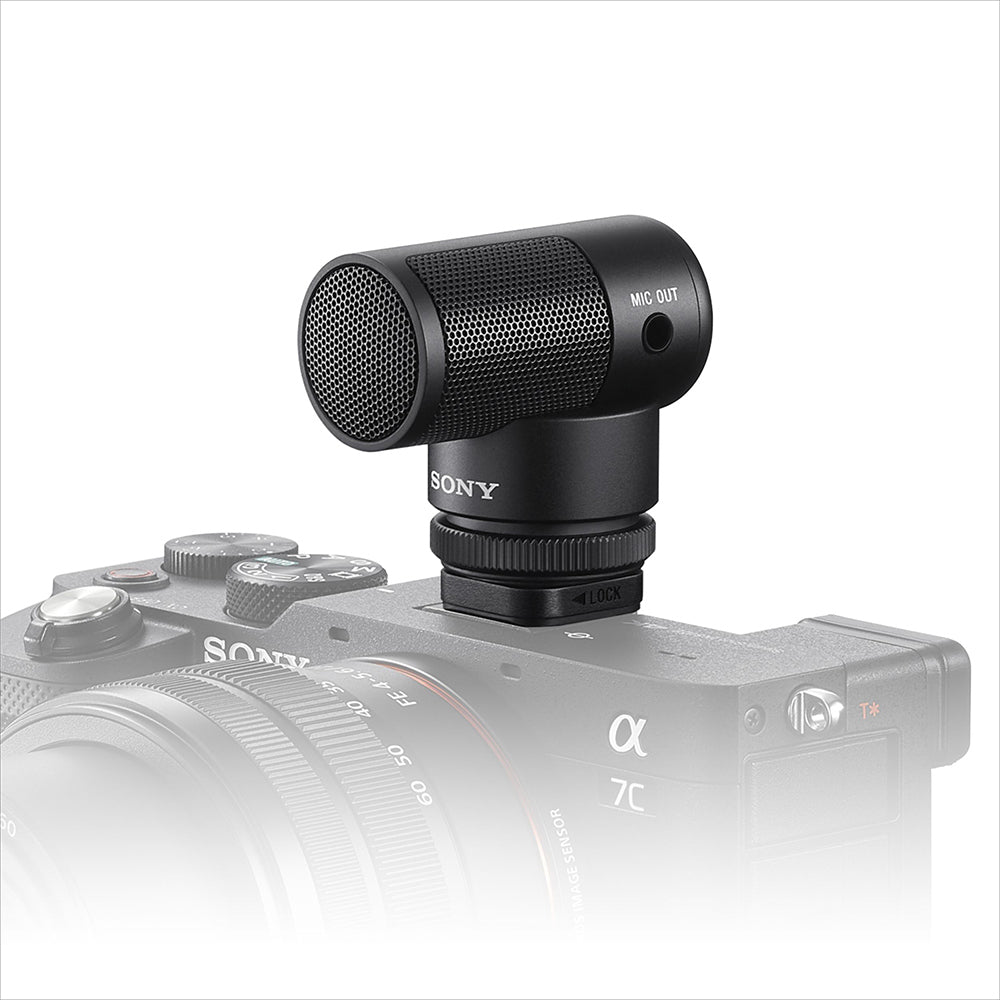 Sony ECM-G1 Shotgun Microphone, Super-Cardioid, Compact with High-Qual