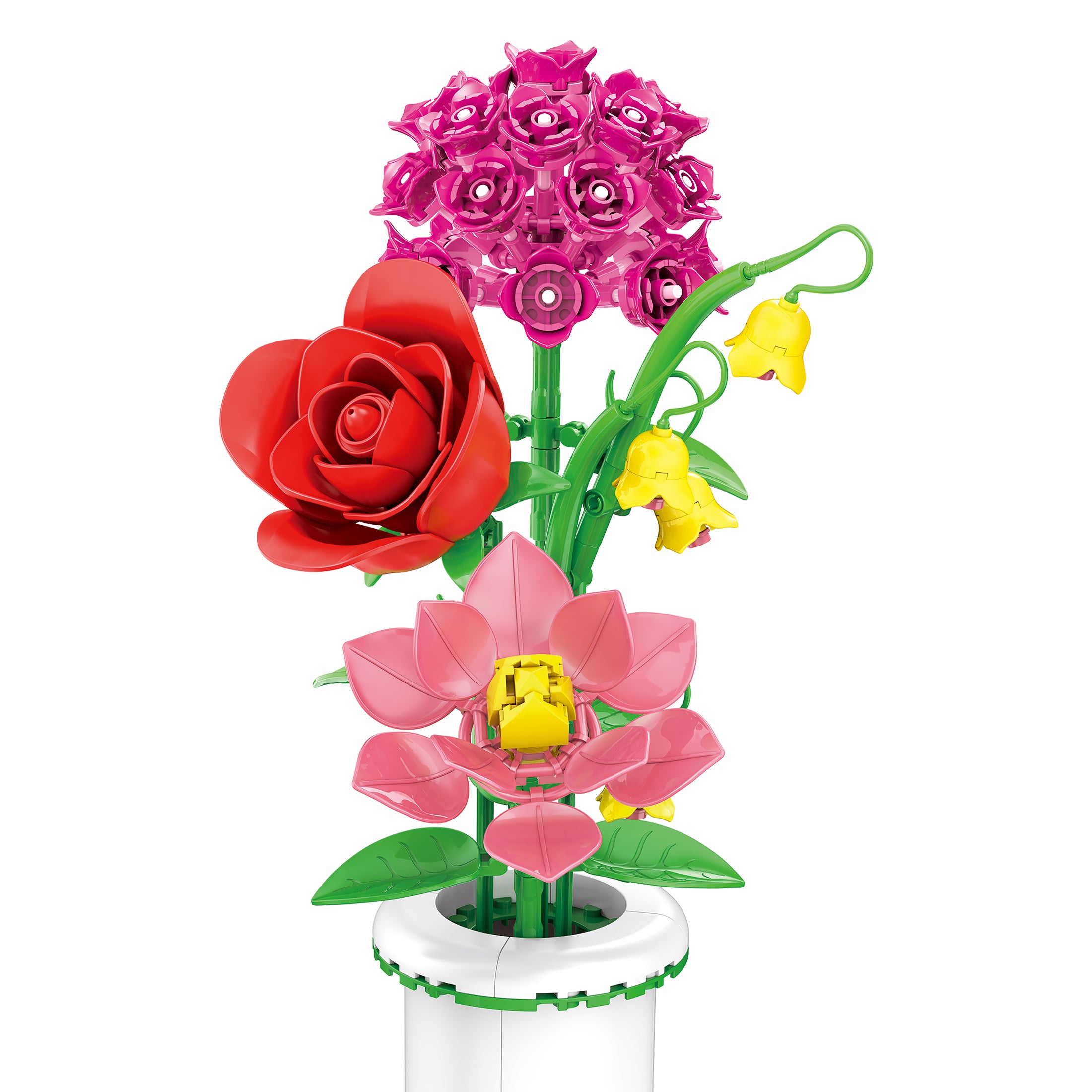 Bricktanicals Radiant Bouquet & Vase Building Set – Brickcraft