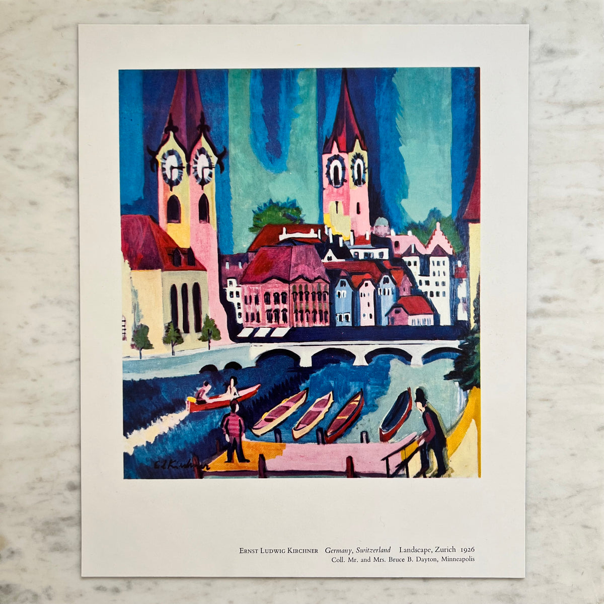 Vintage 1962 Ernst Ludwig Kirchner 