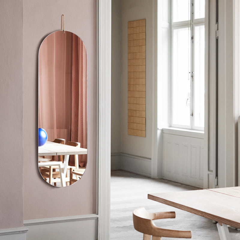 TALL WALL MIRROR ブラス W440×H1330mm - YAMAGIWA OnlineStore