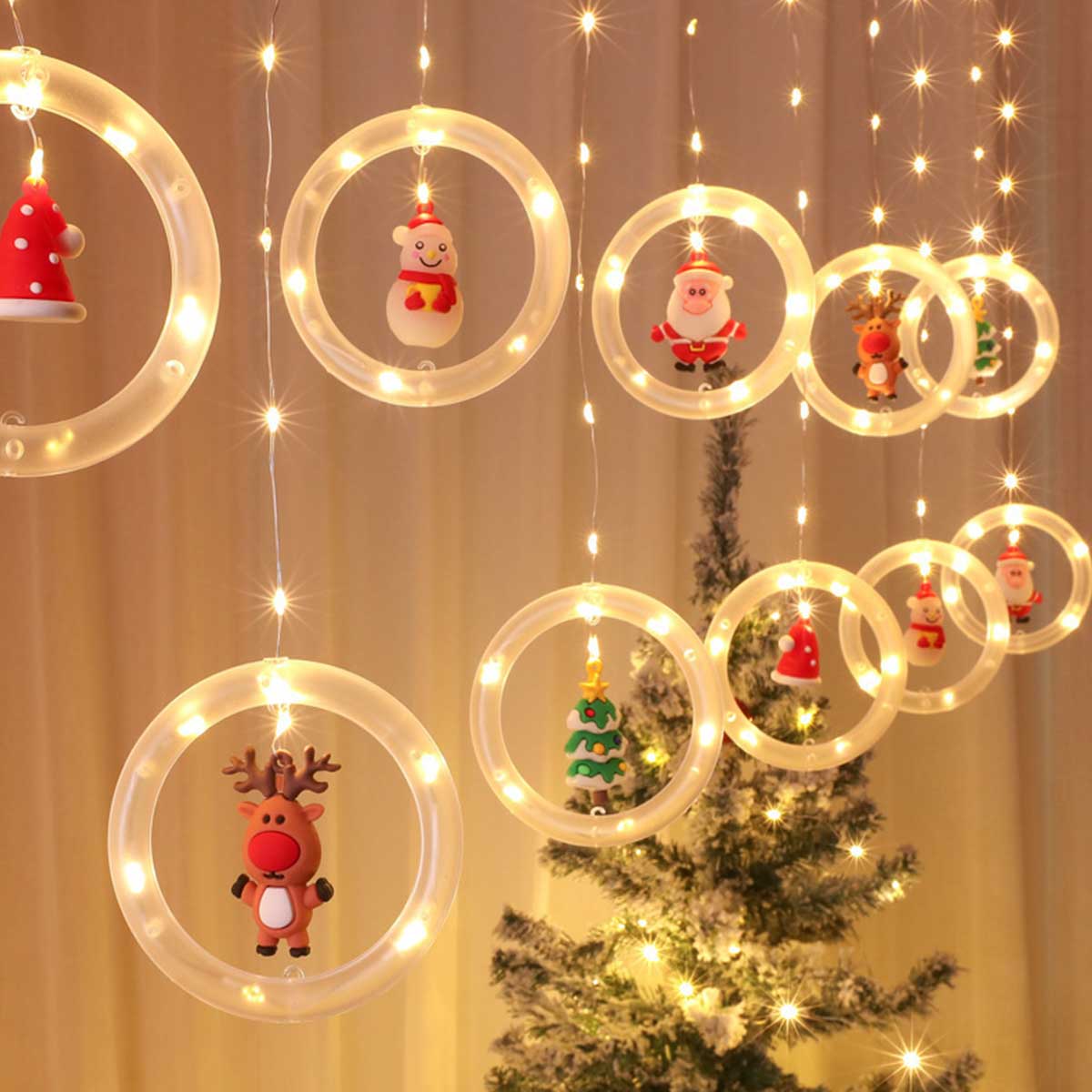 クリスマス 飾り オーナメント LED ライト クリスマスツリー