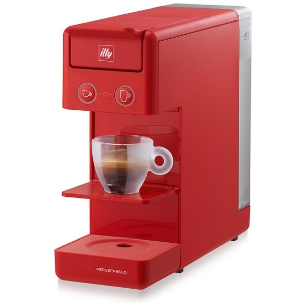 FrancisFrancis！カプセル式コーヒーマシン illy レッド Y3.3