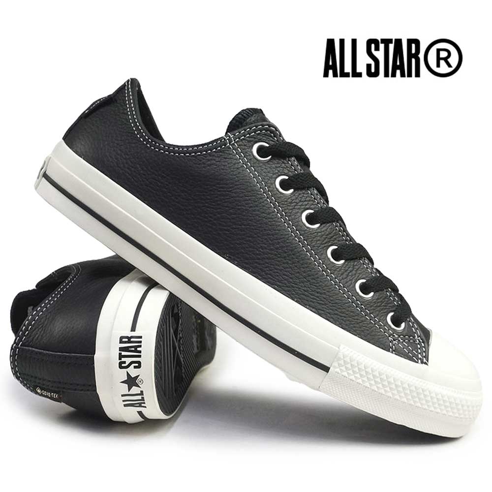 LEA ALL STAR コンバース 防水 スニーカー レザー オールスター R