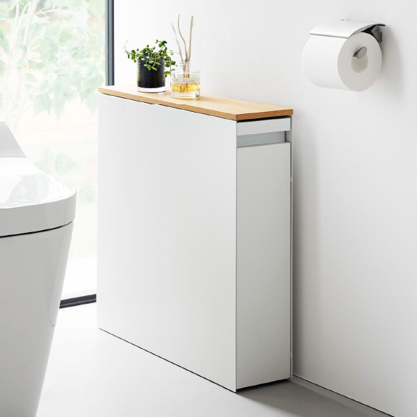 tower トイレットペーパー 収納 スリム おしゃれ キャスター付き 幅