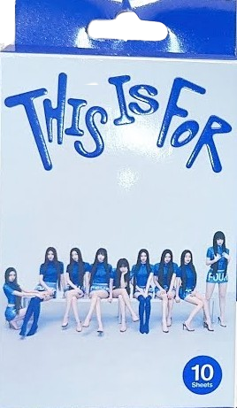 TWICE 公式グッズ THIS IS FOR (POLAROID ver.) / 4TH FULL ALBUM CD