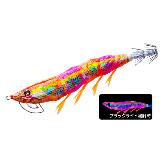 エギング DUEL パタパタ エギ 3.5号 19個セット ケース付き エギング