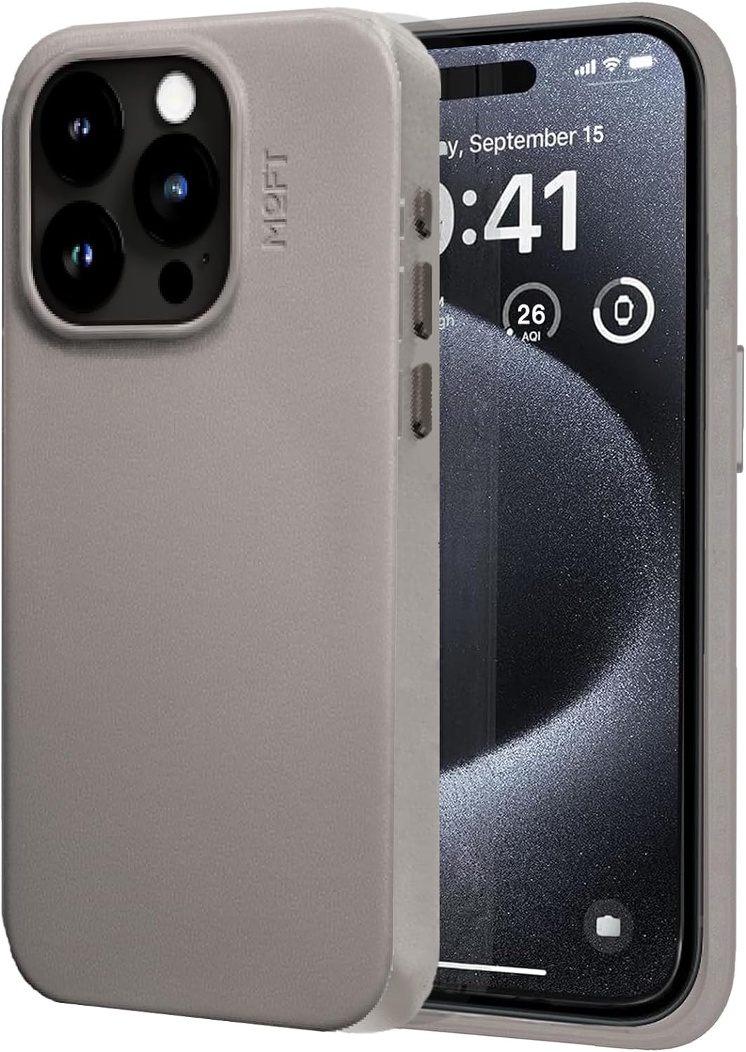 MOFT MOFT iPhone 15/14シリーズ MOVAS〓 レザーケース MagSafe対応