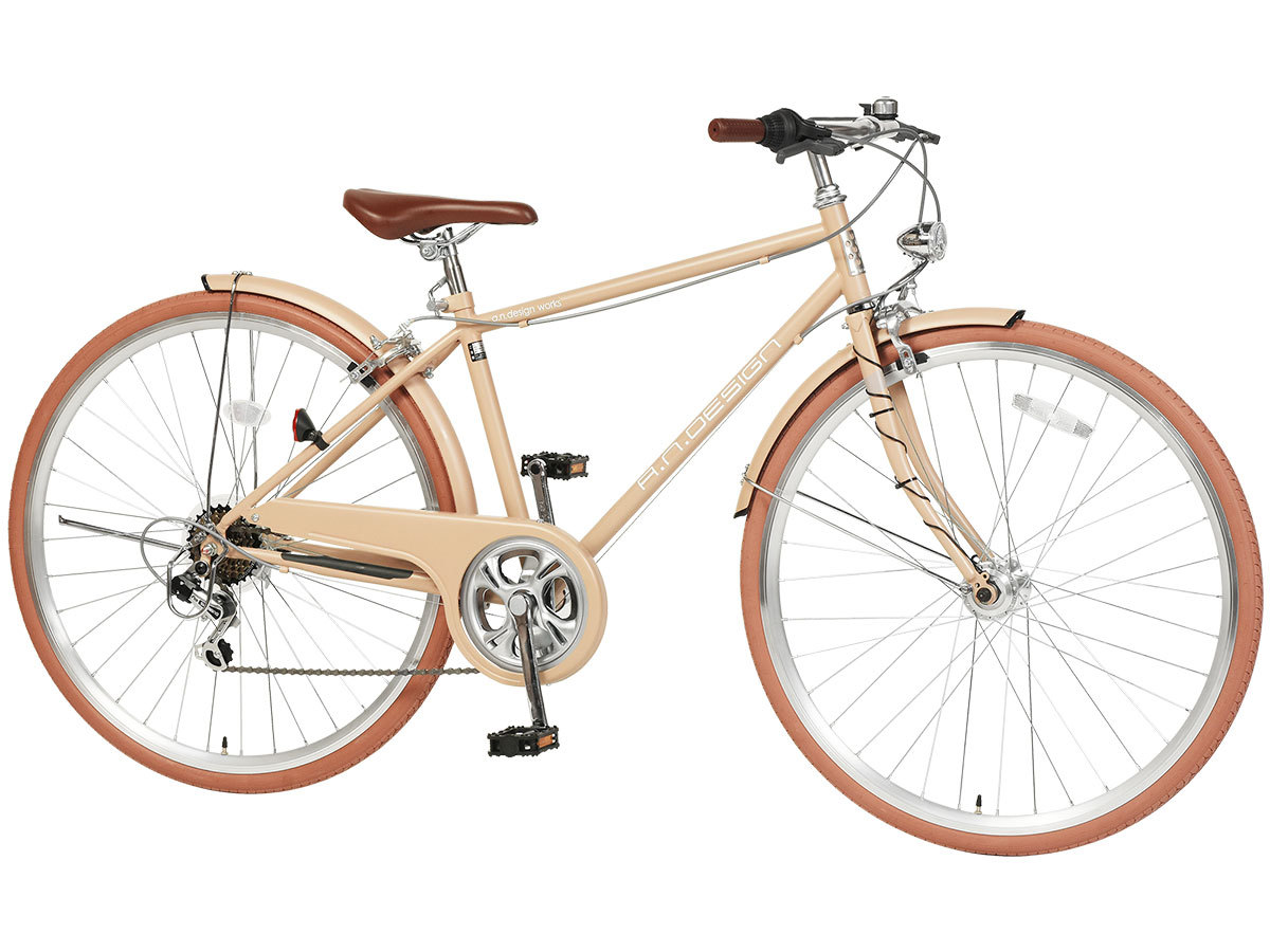 a.n.design-works クロスバイク 700c 初心者 420mm 480mm 自転車 本体