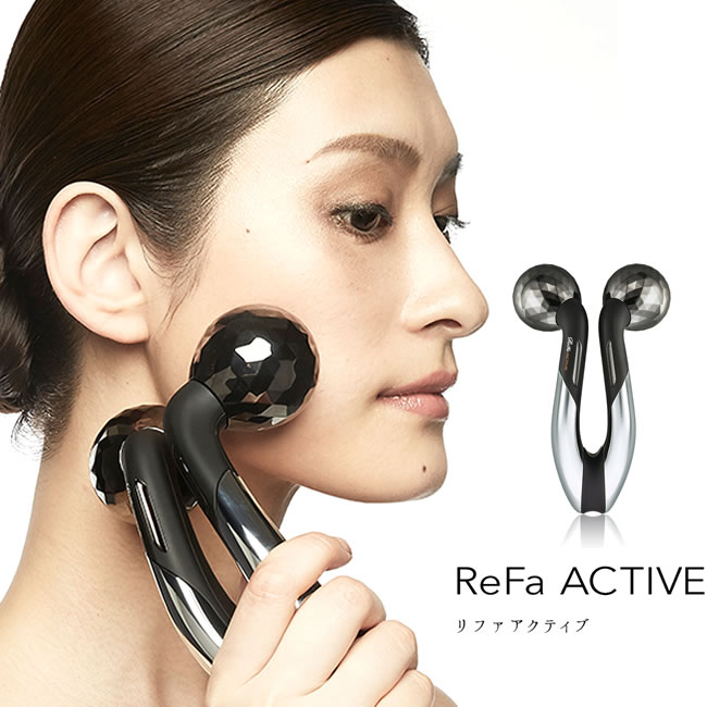 ReFa（リファ） MTG ReFa ACTIVE ボディフェイスローラー RF-AT2228B-N