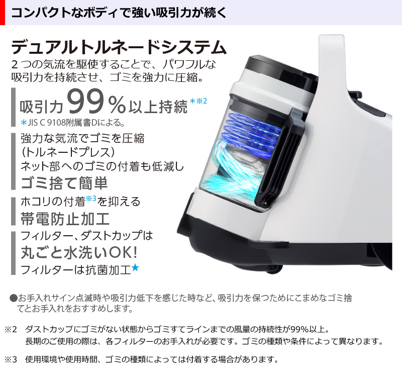 TOSHIBA（東芝） サイクロン式掃除機 トルネオミニ VC-CF22A 掃除機