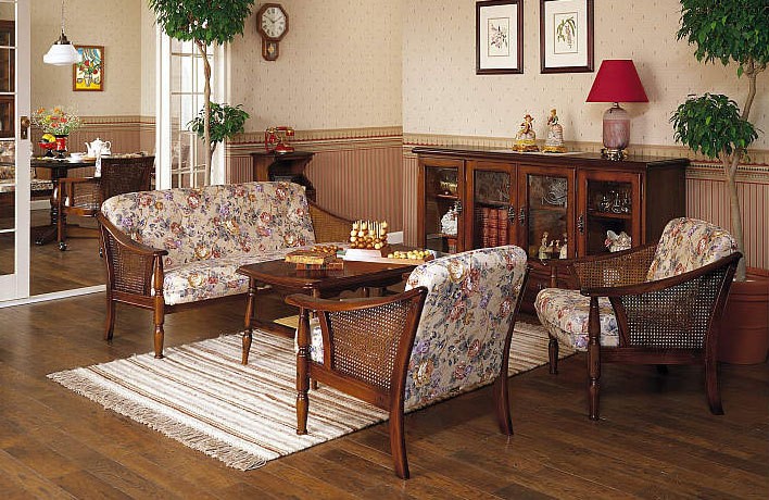 COLONIAL（カリモク家具） カリモク ソファ 2人掛椅子 WC10モデル 平織