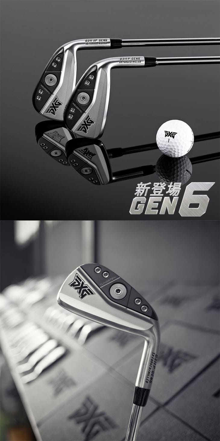 PXG PXG GEN6 0311 XP アイアン6本set(6-GW)BLACK HAWKブラックホーク