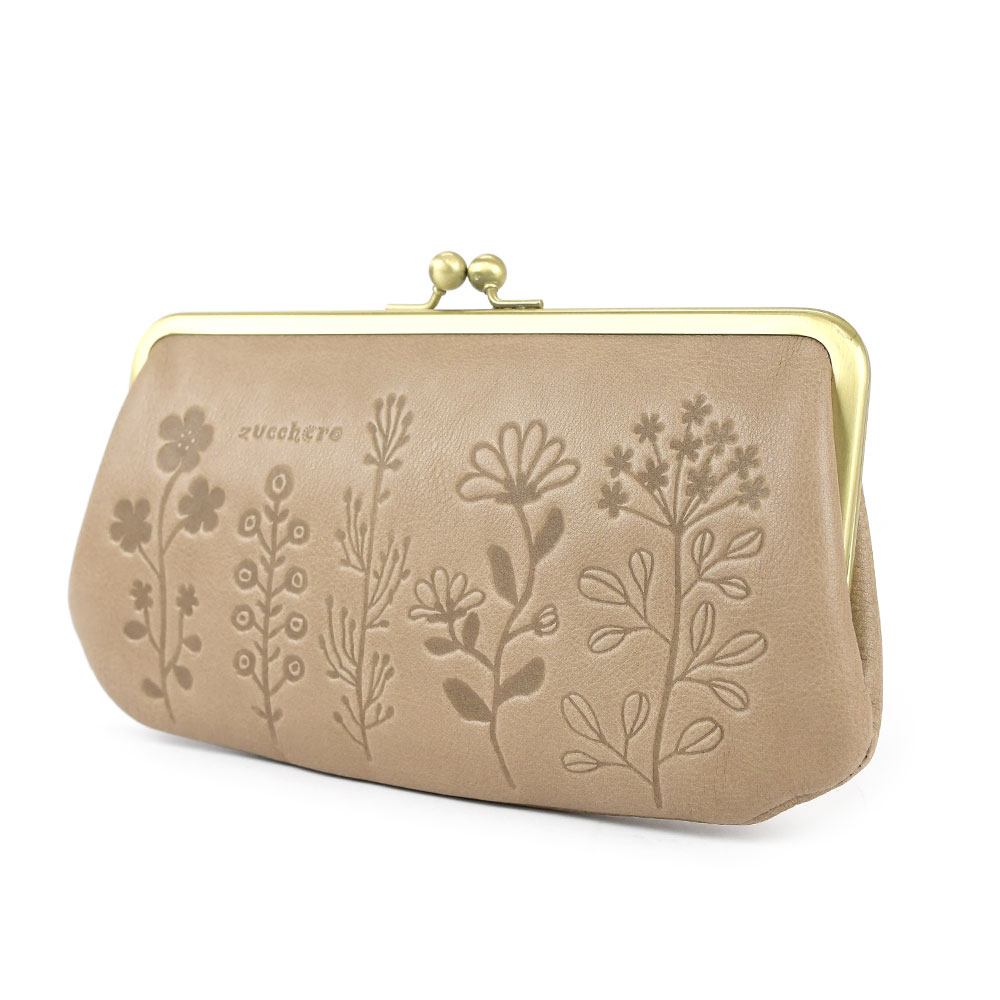 zucchero filato（ズッケロ フィラート） 親子がま口長財布財布 親子