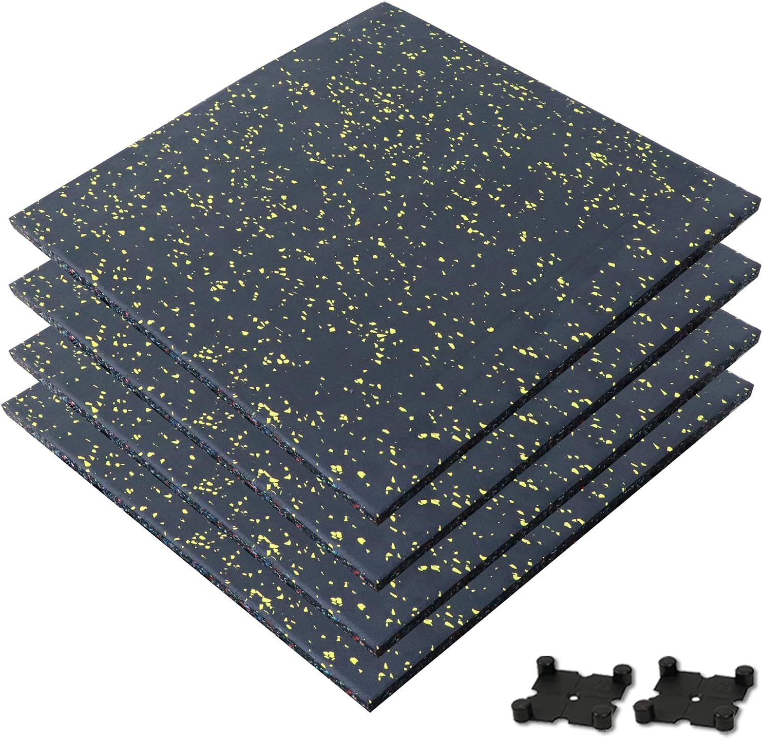 ゴムマット ラバーマット ジム マット トレーニング 4枚 連結パーツ