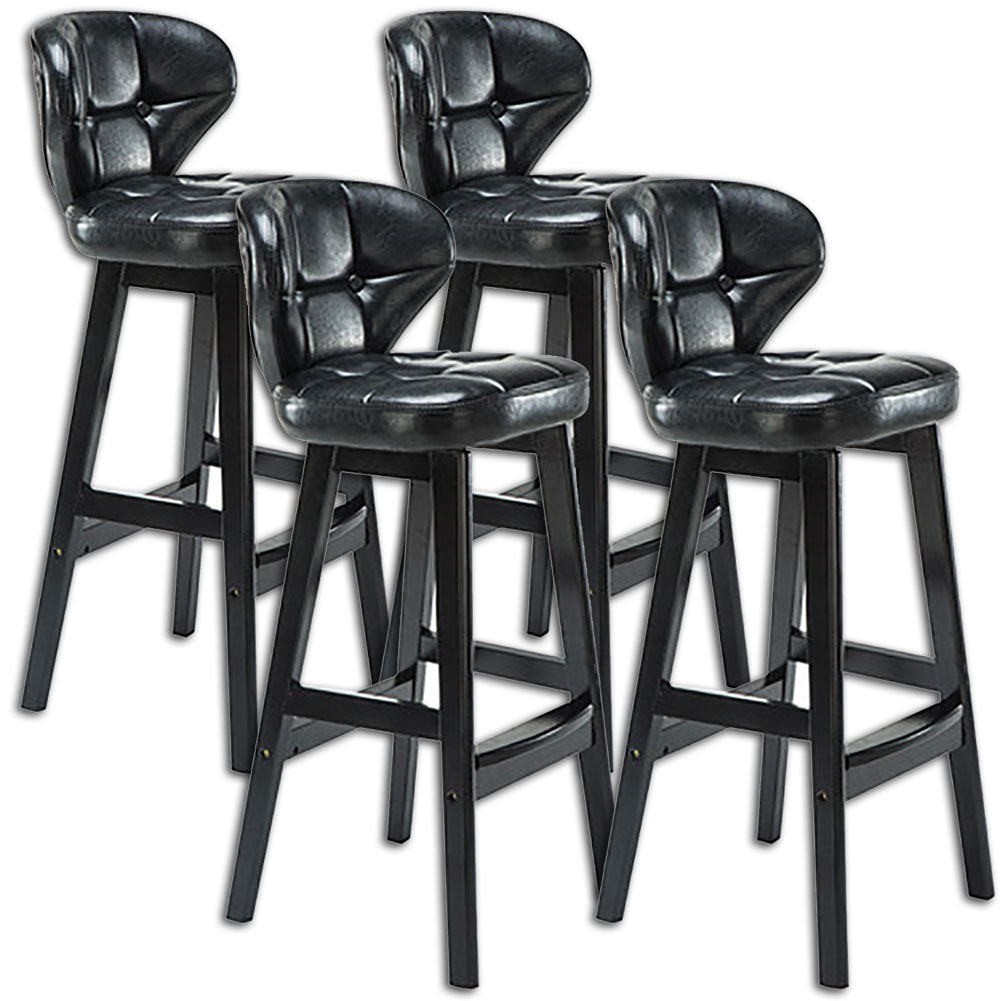 カウンターチェア 4脚セット バーチェア ハイチェア ダイニングチェア