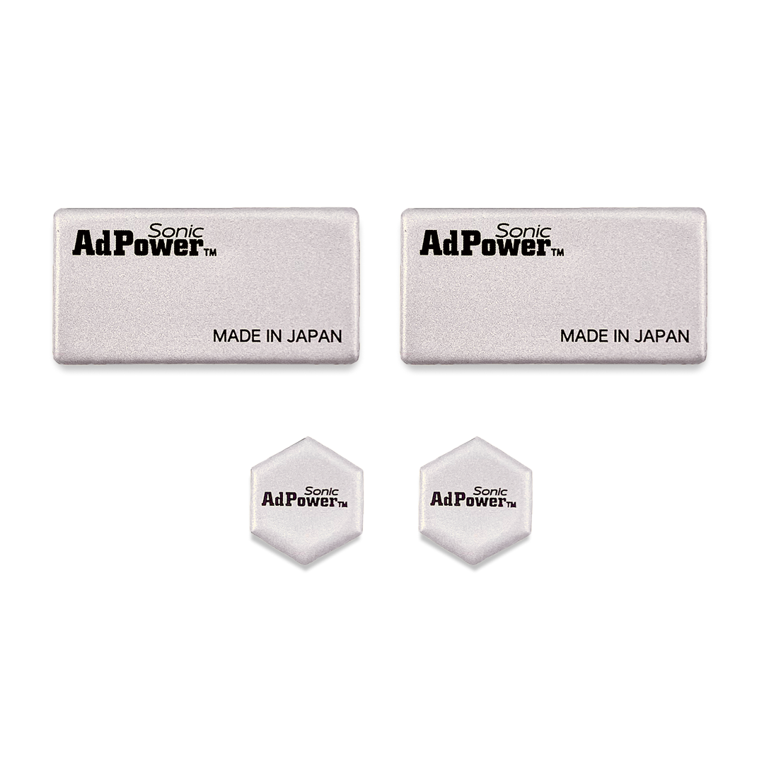 AdPower Sonic カーオーディオ用スターターセット 音質改善 Sサイズ2枚