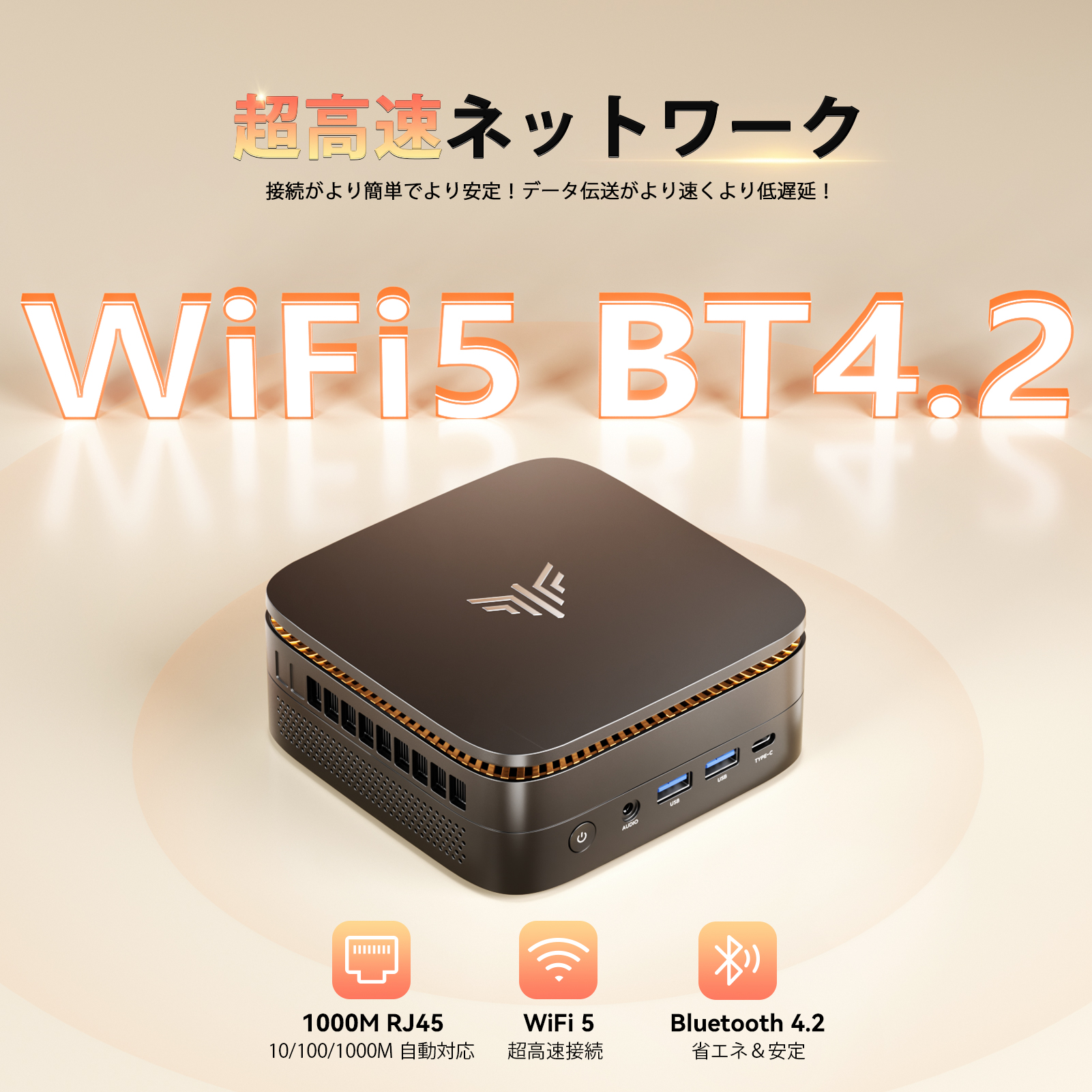 NIPOGI mini pc Ryzen 3300U 動作より安定 4C/4T 最大3.5GHz Win11 Pro