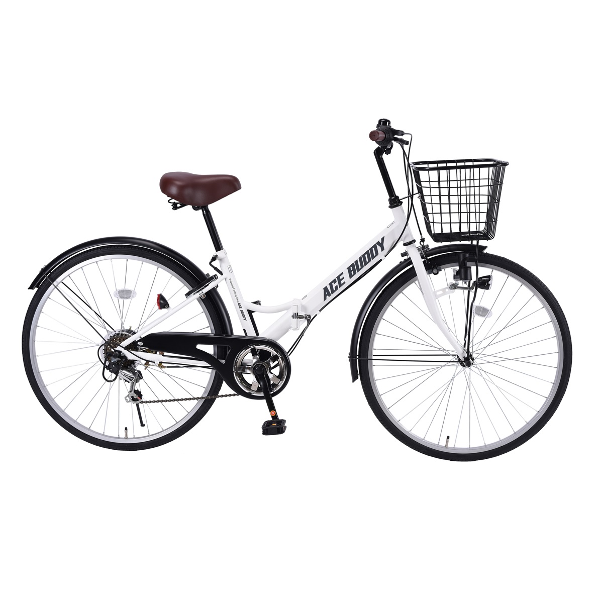 シティサイクル 26インチ シマノ6段変速ギア ママチャリ 自転車