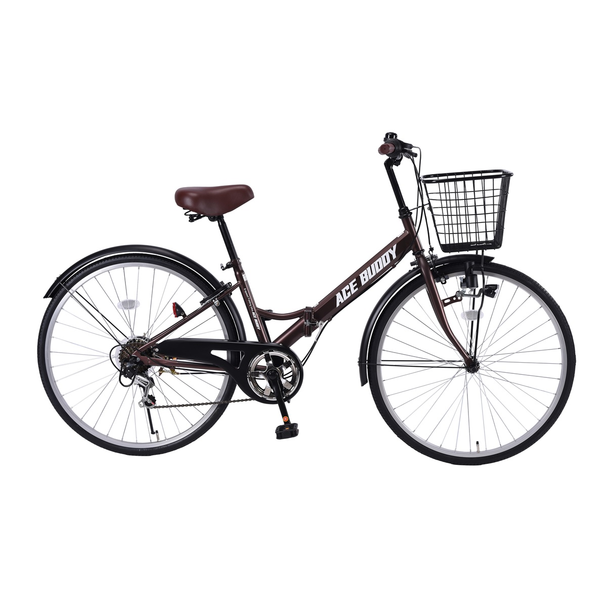 シティサイクル 26インチ シマノ6段変速ギア ママチャリ 自転車