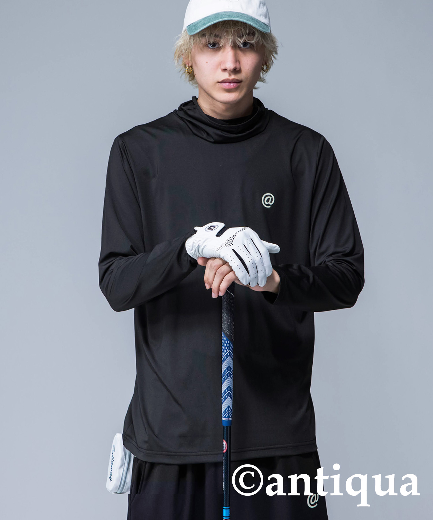 antiqua（アンティカ） ANTIQUA GOLF×STCH マスク付き インナーシャツ