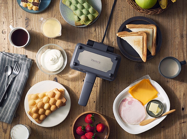 ビタントニオ（Vitantonio） 豪華特典付き ワッフルメーカー エッグ