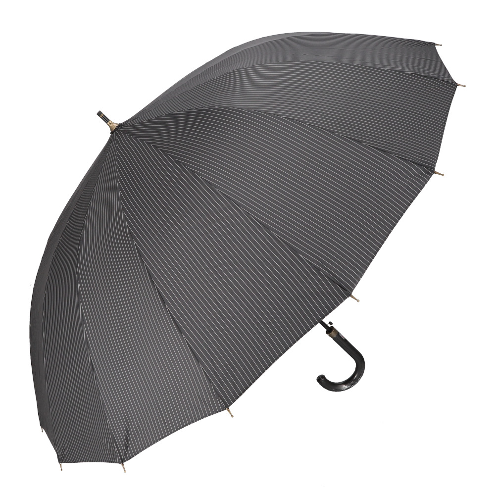 長傘 通販長傘 メンズ 耐風傘 16本骨 雨傘 ジャンプ ジャンプ式