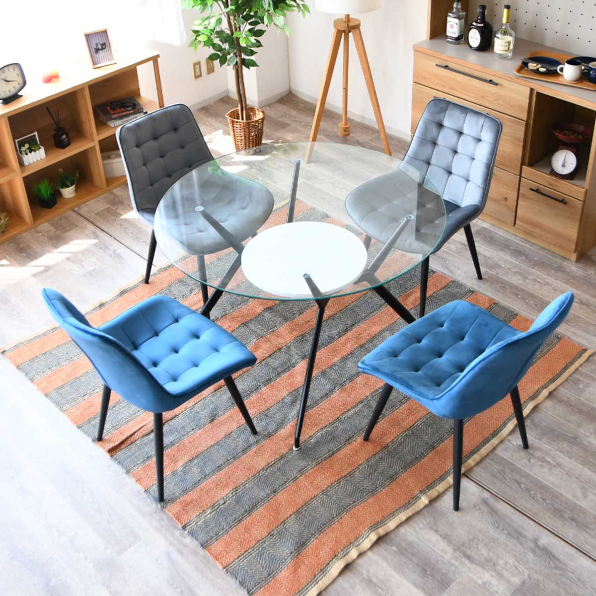 2/28＆3/1限定 10%OFFセール】ダイニングテーブルセット 5点セット