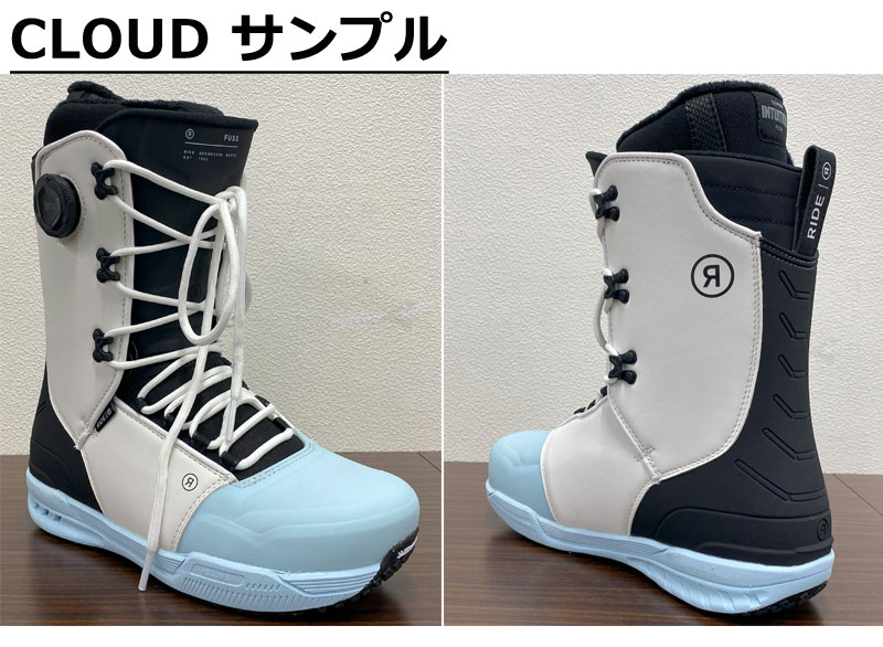 24-25 RIDE/ライド FUSE フューズ メンズ ブーツ 紐 レース ボア BOA