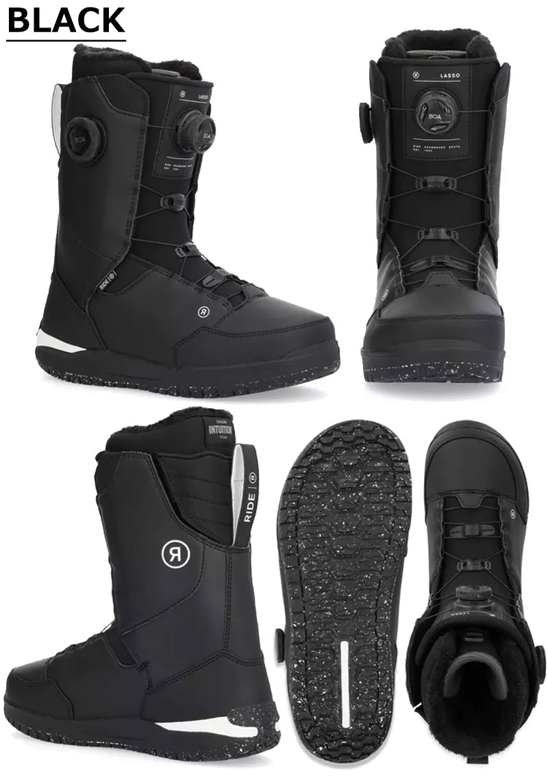 24-25 RIDE/ライド LASSO ラッソ メンズ ブーツ ダブルボア BOA 熱成型