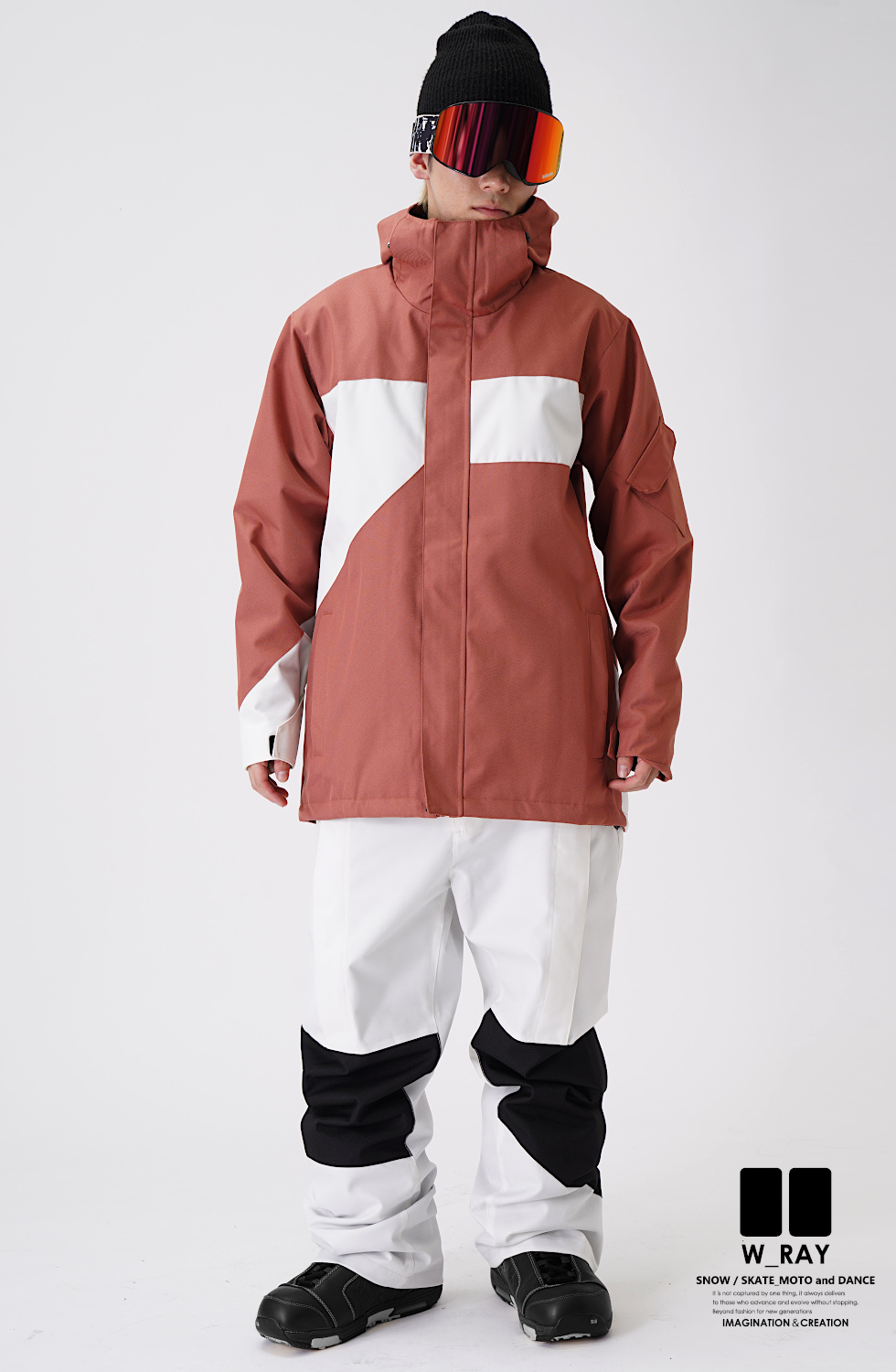 スノーボードウェア メンズ レディース 上下セット スノボウェア