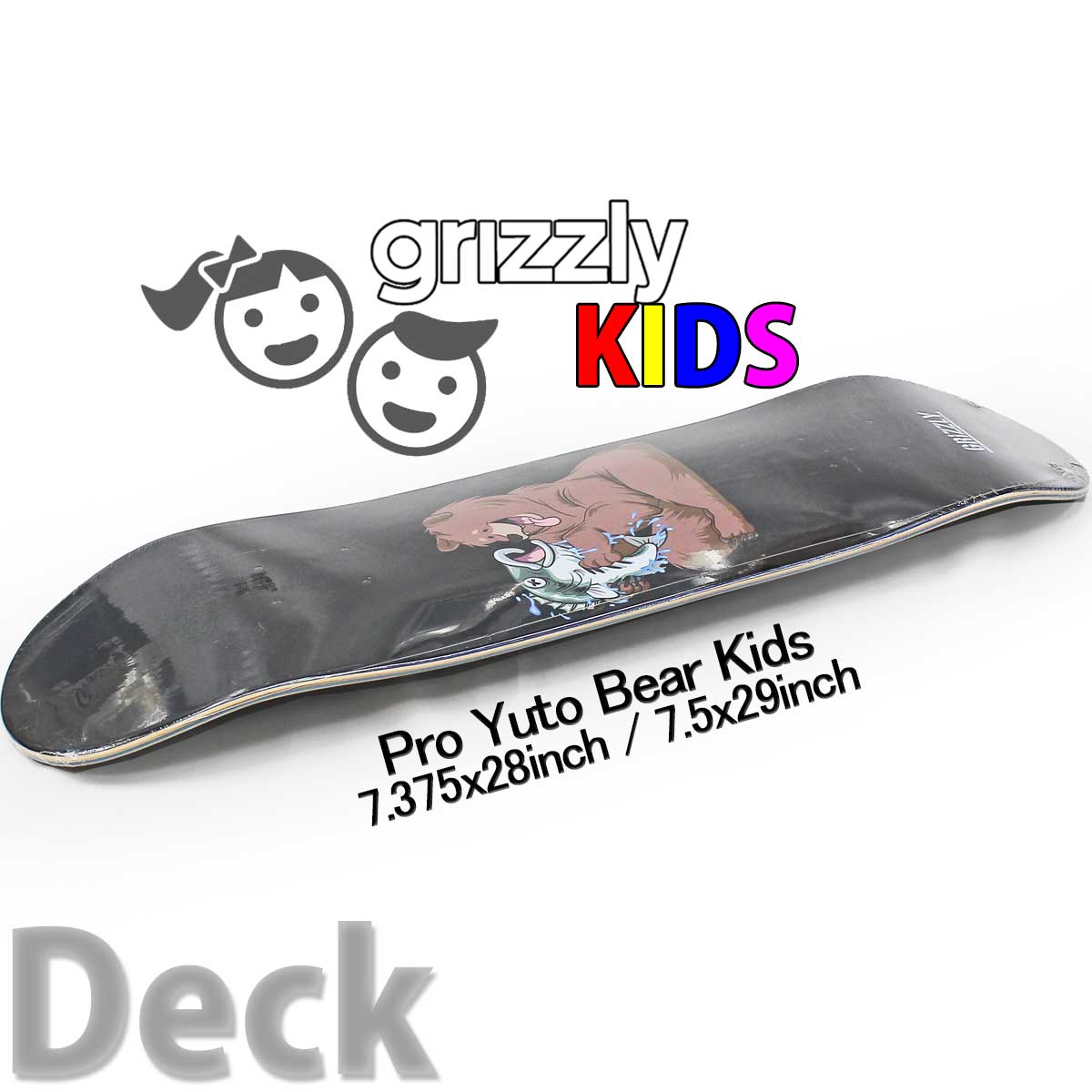 GRIZZLY（グリズリー） │7.375│7.5インチ│スケボー コンプリート