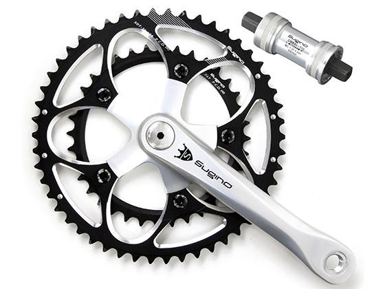 SUGINO（スギノ） (特セール)スギノ MIGHTY TOUR 901D ブラック 50/34T